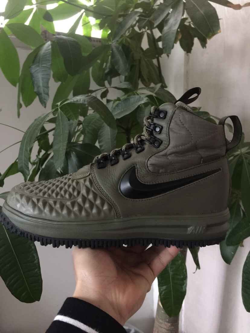 Nike Lunar Force 1 Duckboot Deep Green Black Shoes - Click Image to Close